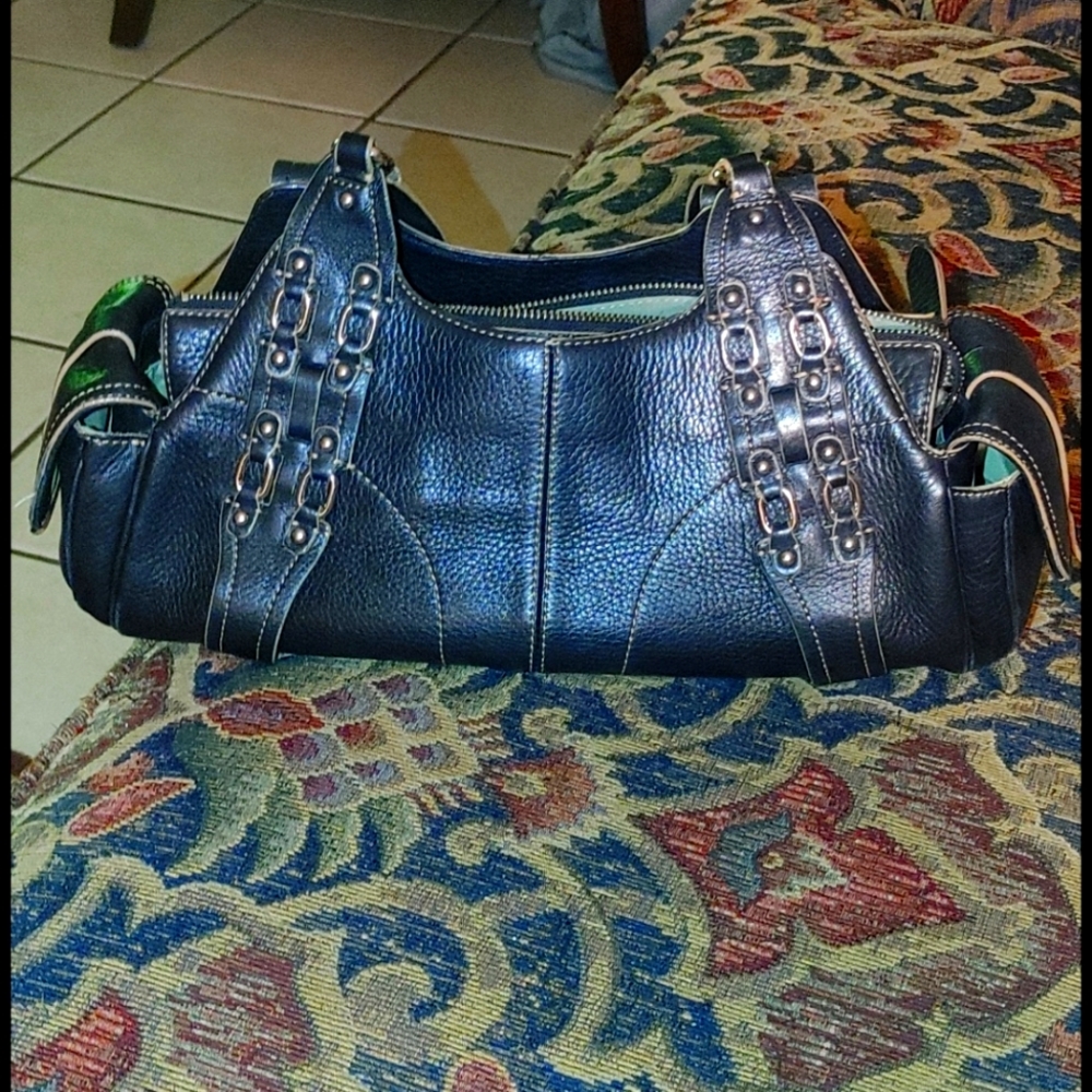 Cole Haan Vintage black leather purse For